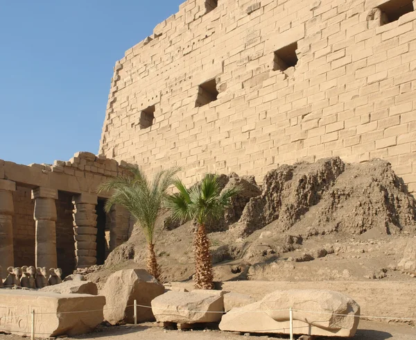 Tempel van amun-re in Egypte — Stockfoto