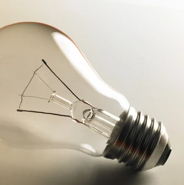 Clear light bulb — Stock Photo, Image