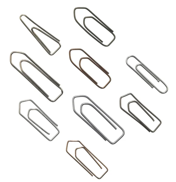 Paper clip variation — Stock Photo, Image