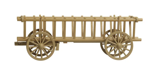 Nostalgic hay wagon model — Stock Photo, Image