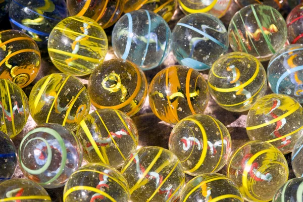 カラフルなガラス玉 — ストック写真