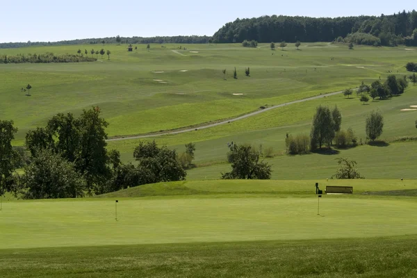 Golf landskap på sommaren — Stockfoto