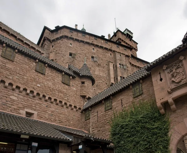 Detalhe do castelo de Haut-Koenigsbourg — Fotografia de Stock