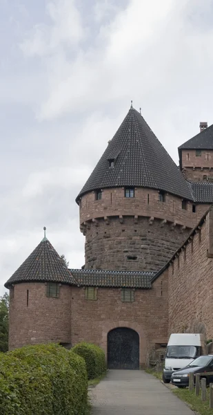 Haut-koenigsbourg slott i Frankrike — Stockfoto