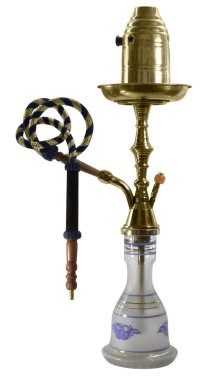 Golden shisha clipart