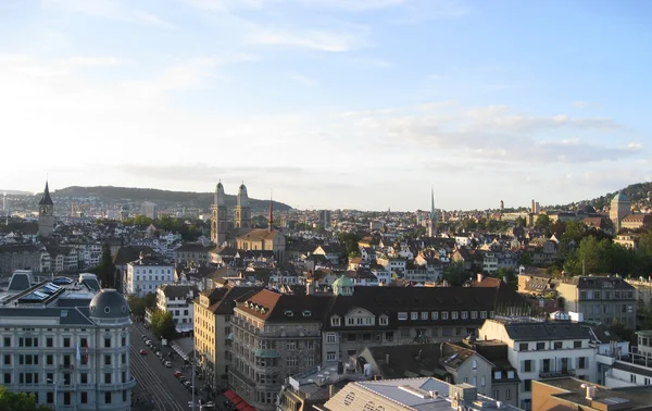 Zurigo vista sulla città — Foto Stock