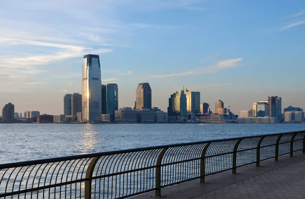 Skyline von Jersey City — Stockfoto