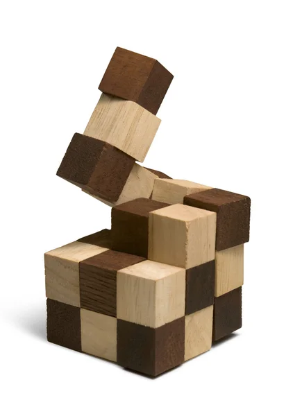 Puzzle 3D en bois — Photo
