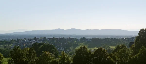 Panoramiczny widok wokół emmendingen — Zdjęcie stockowe