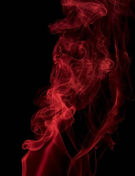 Kırmızı duman detay — Stok fotoğraf