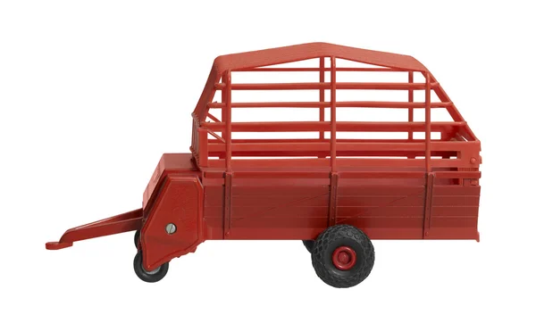 Nostalgický hay wagon hračka — Stock fotografie