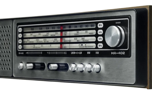 Nostalgic radio display — Stock Photo, Image