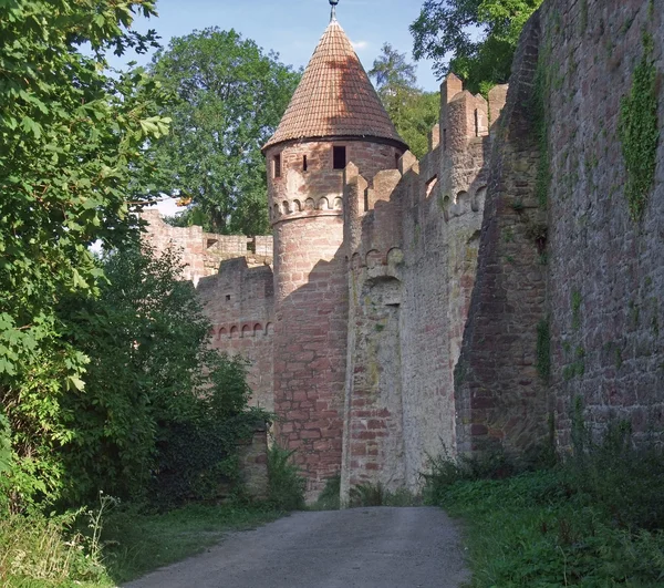 Güneşli wertheim castle detay — Stok fotoğraf