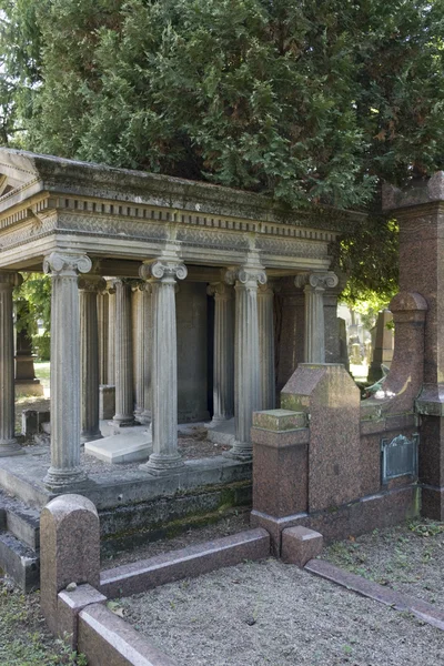Detail of a jewish graveyard — Stock Photo, Image
