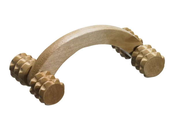 Wooden massage roller — Stock Photo, Image