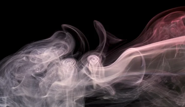 Pastel colored smoke — Stock Photo, Image