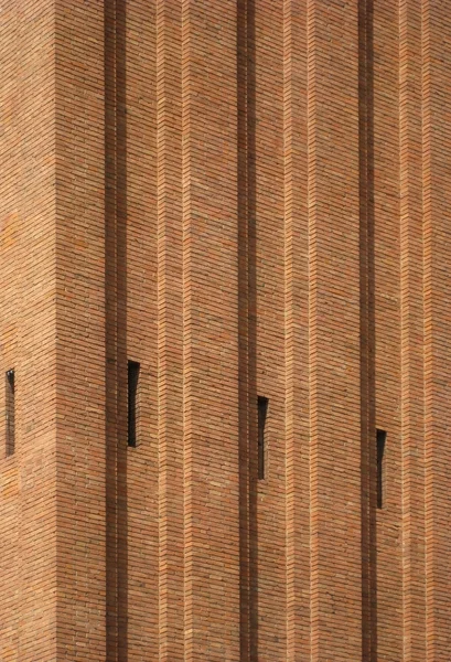 Abstrakte Ziegelfassade — Stockfoto