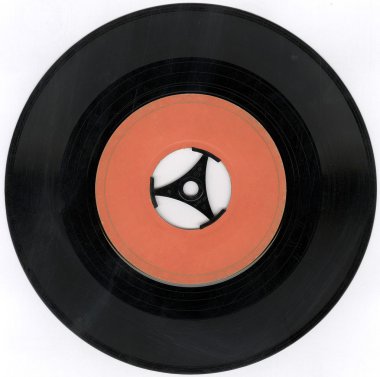 Old vinyl record clipart