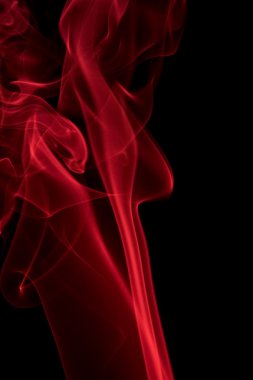 Red smoke detail clipart