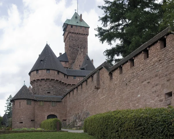 Castillo de Haut-Koenigsbourg en Francia — Foto de Stock