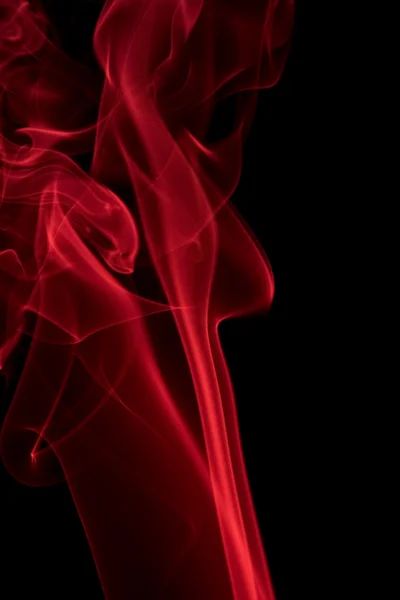 Czerwony detal dym — Zdjęcie stockowe