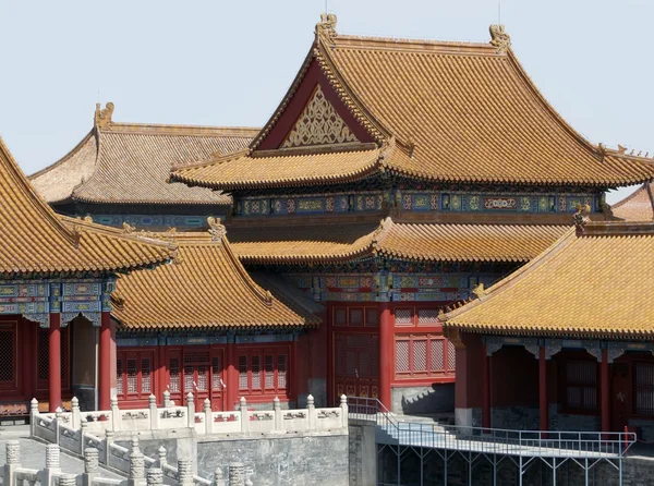 Detail of the Forbidden City in Beijing — Stock Photo, Image