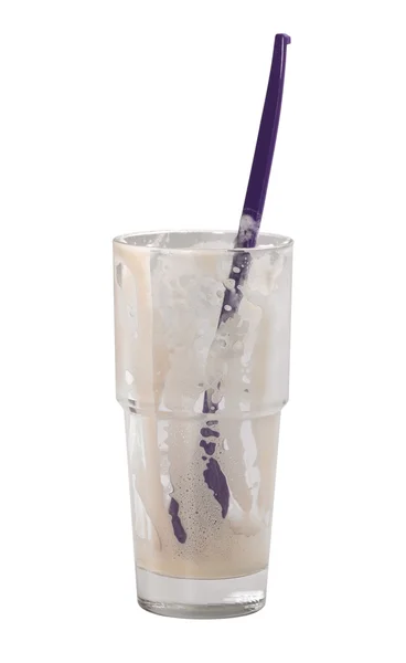 Glas av latte macchiato — Stockfoto