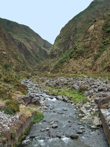 Malý potok na Azory — Stock fotografie
