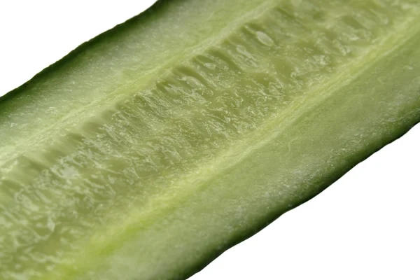 Sliced cucumber detail — Stock Photo, Image