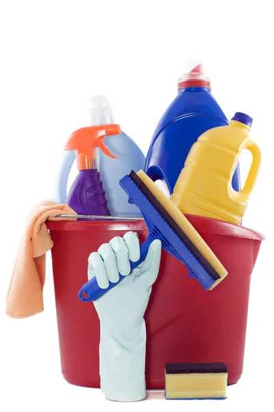 Produtos de limpeza — Fotografia de Stock