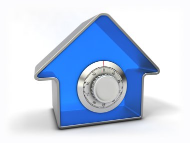 Home security concept clipart