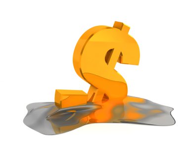 Financial problem concept clipart