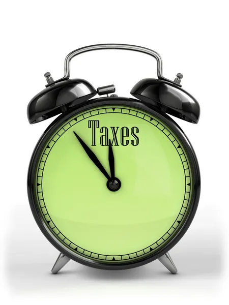Čas daně — Stock fotografie