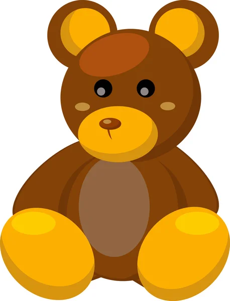 Toy bear — Stock Vector