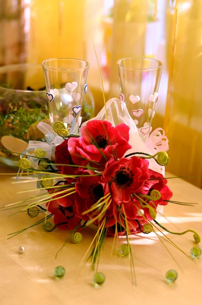 Bridal arrangement — Stock Photo, Image