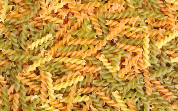 Uncooked Pasta (Fusilli) — Stock Photo, Image