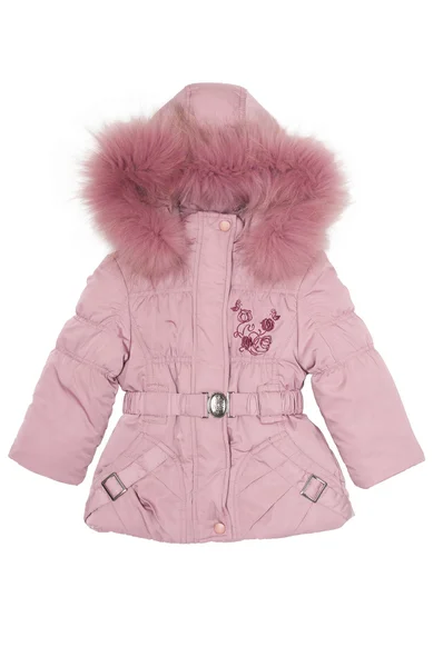 Jaqueta de inverno rosa Fotos De Bancos De Imagens