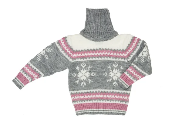 Winter knit sweater — Stock Photo, Image
