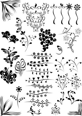 style design elements clipart