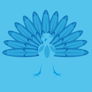 Paradise bird clipart