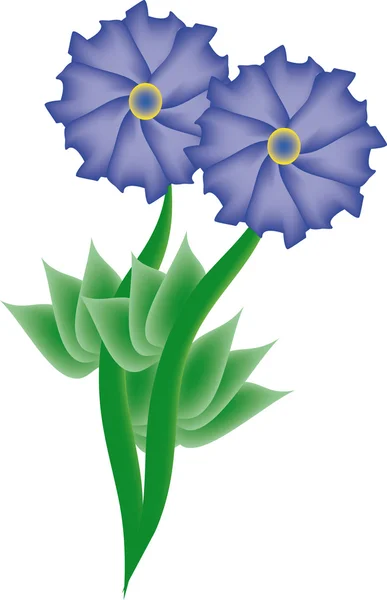 Un fiore — Vettoriale Stock