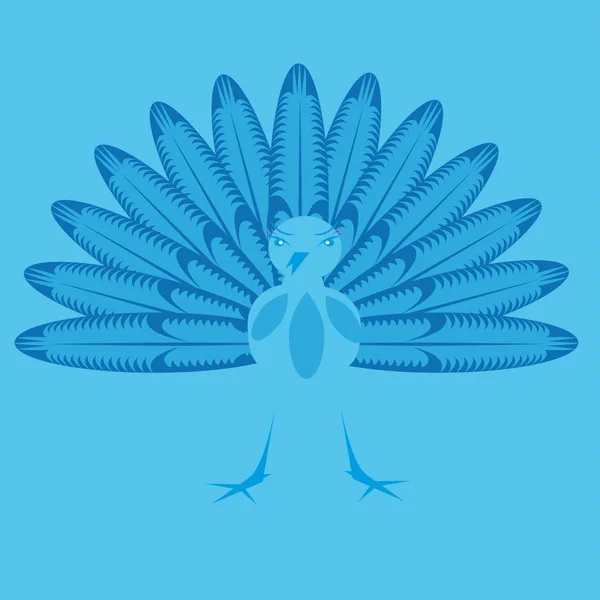 Oiseau paradis — Image vectorielle