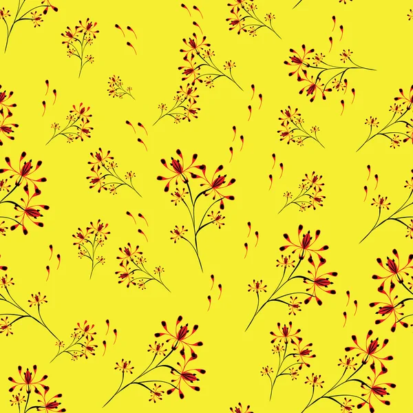 用鲜花抽象背景 — 图库矢量图片
