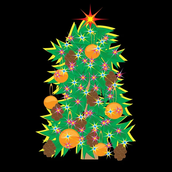Дерево cristmass — стоковый вектор