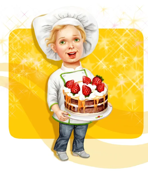 Stock image Little chef