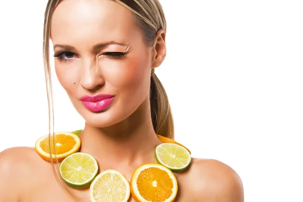Beleza citrina — Fotografia de Stock