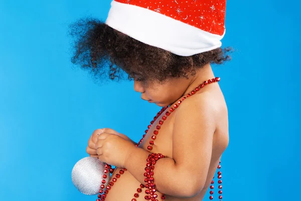 Criança de Natal bonito — Fotografia de Stock