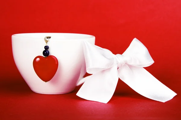 stock image Valentine cup