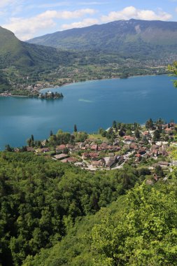 Lake annecy Fransız Alpleri'nde