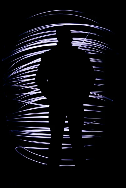 stock image Silhouette of a man